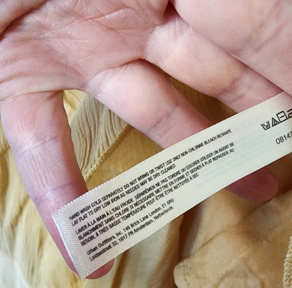 Free People Sheer Dress L - Picture 5 of 6